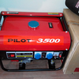 Генератор Pilot 3500, бензин, 2.5кВт.