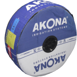 Лента Капельная Akona 6 mil/15 см, водовылив 1.1 л/час, 2500 м